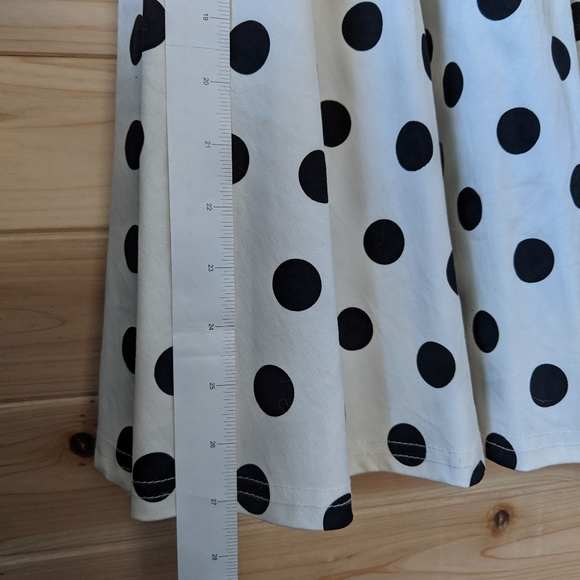Vintage polka dot midi skirt - Picture 5 of 6